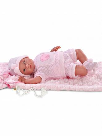 Кукла младенец 36 см. с одеялом 
